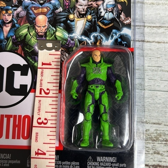 DC Forever Evil Lex Luthor Comic Book And 4” Action Figure ( Green ) Volume #1 - Picture 5 of 7